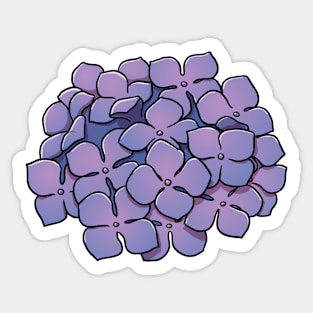 Hydrangea flower lover Sticker